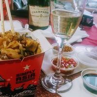 Restaurant sit down and take away vegan options, if you like it spicy and hot, this is the place to treat yourself. 

Our favourite vegan dish currently is their 319 or  514 - roasted chilli paste and cashew nut, we usually have that with rice noodles and all the extras.   at Simply Asia - Boskruin in Johannesburg