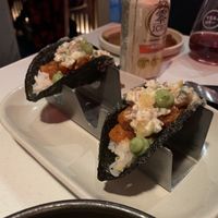 Tacos, non vegan  at Lazy Su in Braddon