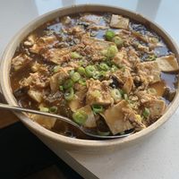 Spicy Grandma’s Tofu  at Lazy Su in Braddon