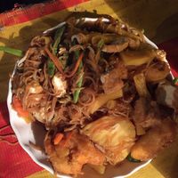 Loads at Buffet at Luang Prabang Night Market in Luang Prabang