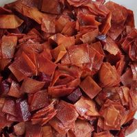 Faux ham made with tofu curd skins at Just Vegan in Johannesburg