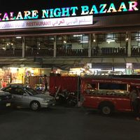 street front at Kalare Night Bazaar Food Stalls in Chiang Mai