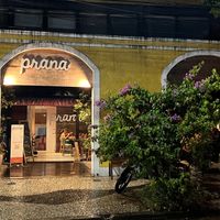 So beautiful 🌺  at Prana Vegetariano - JB in Rio De Janeiro