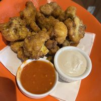 Cauliflower bites were great   at Prana Vegetariano - JB in Rio De Janeiro