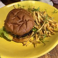 Burger was alright   at Prana Vegetariano - JB in Rio De Janeiro
