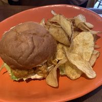 Crispy burger   at Prana Vegetariano - JB in Rio De Janeiro