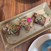 Rice cake app  at Prana Vegetariano - JB in Rio De Janeiro