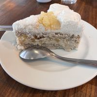 Coconut pineapple cake holy wowwwww  at Prana Vegetariano - JB in Rio De Janeiro