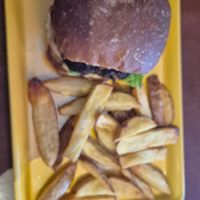 Hamburguesa de hongos at Prana Vegetariano - JB in Rio De Janeiro