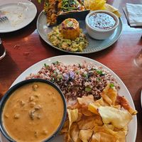 Strogonnof and tacos at Prana Vegetariano - JB in Rio De Janeiro