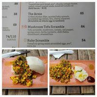 Review: Look no further for a great #breakfast if in the #Pineslopes #Johannesburg area in #SouthAfrica than #DoppioZero

At R64.00 you are served tofu scrambled with turmeric, mus at Doppio Zero - Pineslopes in Johannesburg