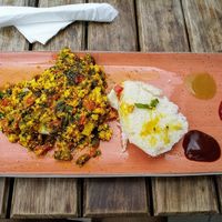 Review: Look no further for a great #breakfast if in the #Pineslopes #Johannesburg area in #SouthAfrica than #DoppioZero

At R64.00 you are served tofu scrambled with turmeric, mus at Doppio Zero - Pineslopes in Johannesburg