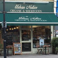 Store front at Urban Native in North London