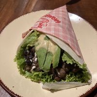 Burrito wrap - chile sin carne  at La Semilla in Puerto Maldonado