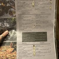 Menu  at La Semilla in Puerto Maldonado