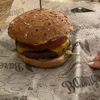 The dutches burger at Bareburger in Rockville Centre