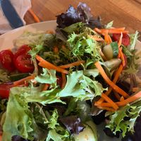 Side salad at Sea Dog Brewing Co in Bangor