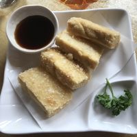 Vegan age tofu at Green Tea in Bangor