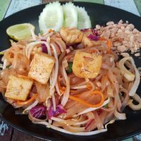 Pad thai southern style at Green Shelter in Koh Tao