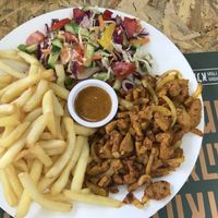 Vegan Shawarma at AchAlMa'le in Haifa