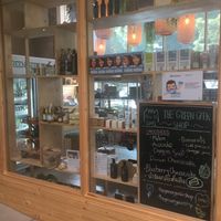 Outside at The Green Geek Shop in Bangkok