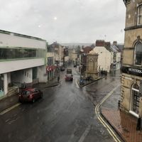 Pretty view over local town  at Falafel Mama in Stroud