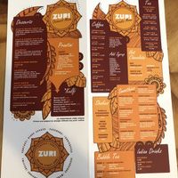 Menu 3 at Zuri Coffee in Wolverhampton