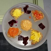 Mixed tapas  at Casa Veggy in Nerja