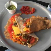 Vegetable Crêpes  at Casa Veggy in Nerja