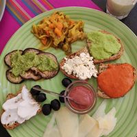 Tapas mix at Casa Veggy in Nerja