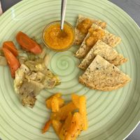 Tortilla with veggies 🌱 at Casa Veggy in Nerja