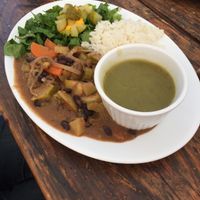 Lunch menu  at Amma in Santiago