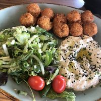 Falafel plate   at Napo's Quality Grill in Antwerpen