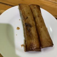 Vegetable Spring Rolls  at Blue Sky in Ha Giang