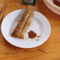 Spring rolls at Blue Sky in Ha Giang