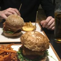 ‘Vegan Life’ tofu burger, 10/10 at Attaboy in Budapest