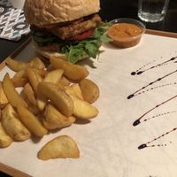 Vegan Life Burger. Tasty and recommended! at Attaboy in Budapest