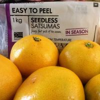 This citrus fruit has become one of our favourite of all time. The Satsuma (something in-between an orange and a naartjie. Juicy, gentle, heavenly. Woolworths has them.  at Woolworths - Douglasdale in Johannesburg