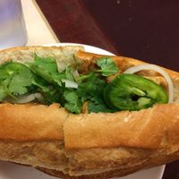 bahn mi at Bamboo House in Bothell