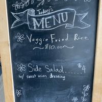 4/9/24 rotating menu example  at Baker Creek Heirloom Seed in Mansfield