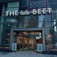 Outside at Little Beet in Arlington