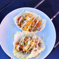 Tacos at OH! Juice in Encinitas