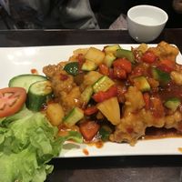 Sweet and sour at Simple Asian Vegetarian Cuisine in Canley Heights