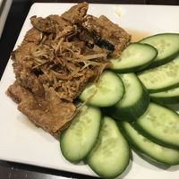 Don’t get this - fish something.. at Simple Asian Vegetarian Cuisine in Canley Heights