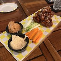 Cauliflower wings  at Bio & Natural - Quinta Avenida in Playa Del Carmen