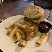 Burger  at Bio & Natural - Quinta Avenida in Playa Del Carmen