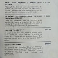 Vegan smoothies at Bio & Natural - Quinta Avenida in Playa Del Carmen