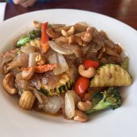 Nuddles with cashew  at Lemongrass Thai Cuisine in Colac