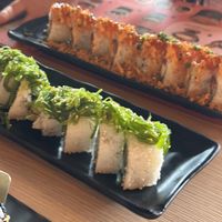 bottom is vegan (top is not)  at Sushi Box in Phuket