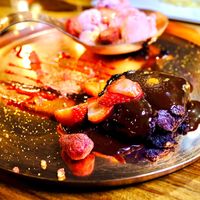 Dessert at Chakra Restaurant in Perth